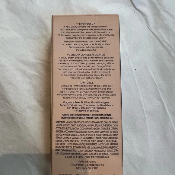 “VV Cream” The Perfect V Gentle Exfoliator For The V 50 ml/ 1.7 oz Vitamin E Oil - Picture 7 of 9